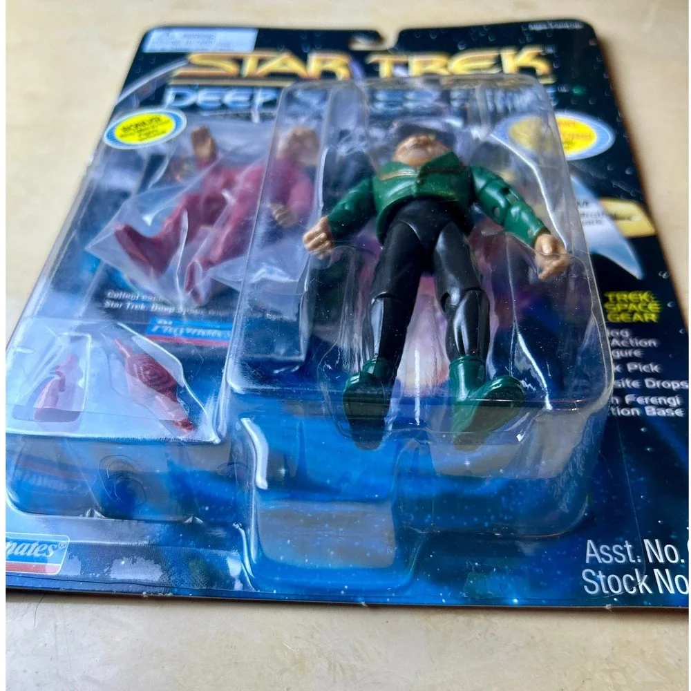 Playmates Star Trek Rom Action Figure Male 5in Green DS9 Nog Bonus 6241 1995
